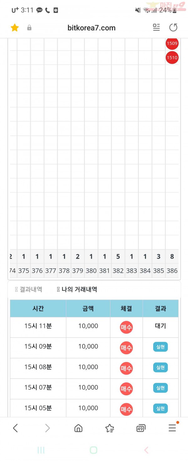 비트코리아 페이백점