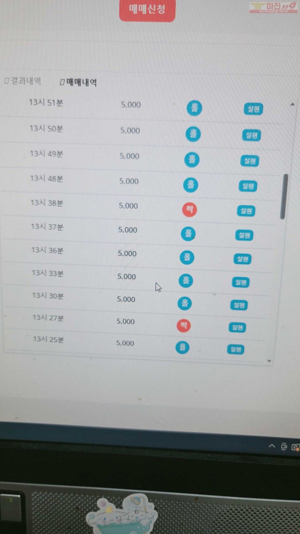 비트코리아 777점 수익인증입니다