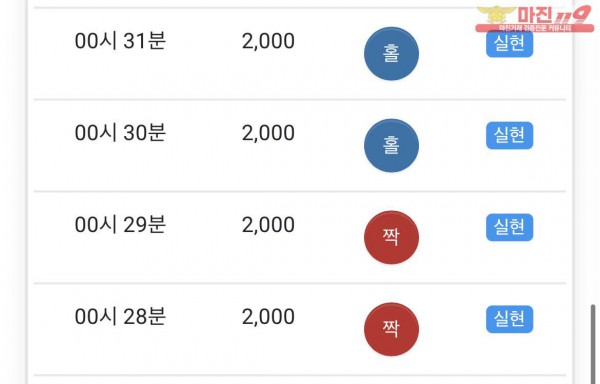 글로벌 부산점 수익인증