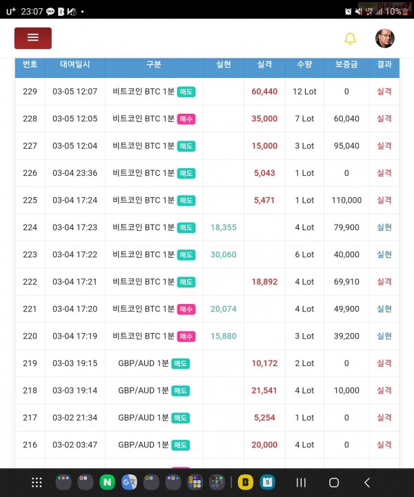 창성 일등점 수익인증