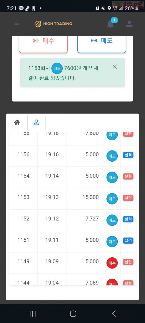 하이 국대점 수익인증