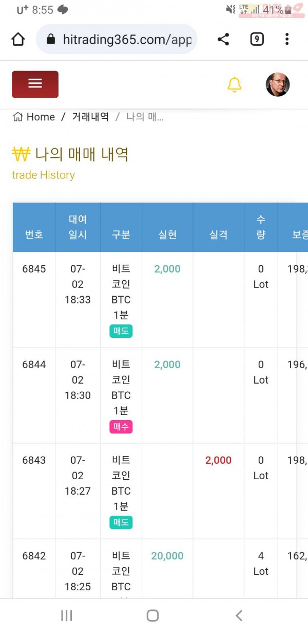 하이트레이딩 777점 수익인증