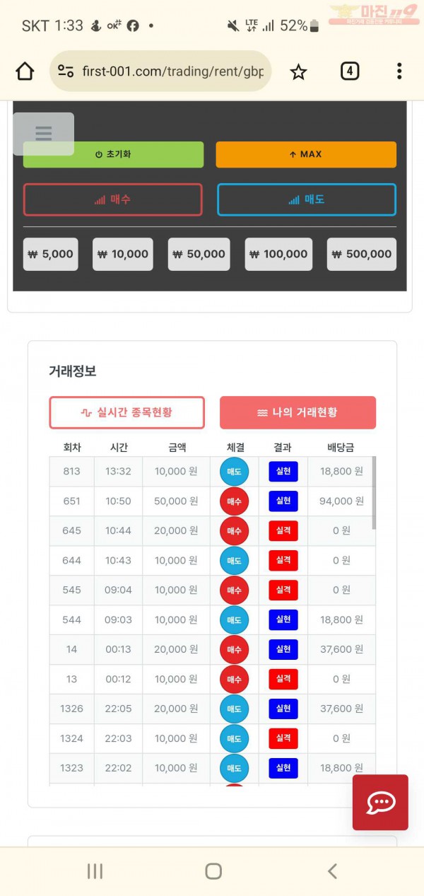 퍼스트 신뢰점 수익인증