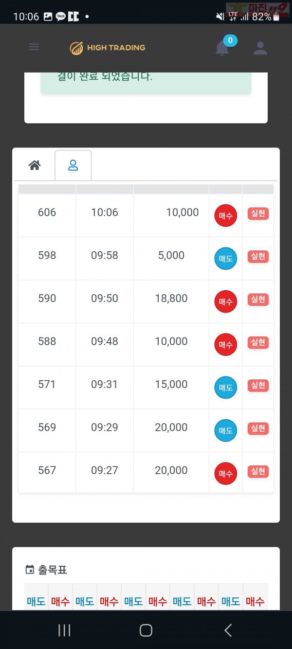 하이 국대점 수익인증