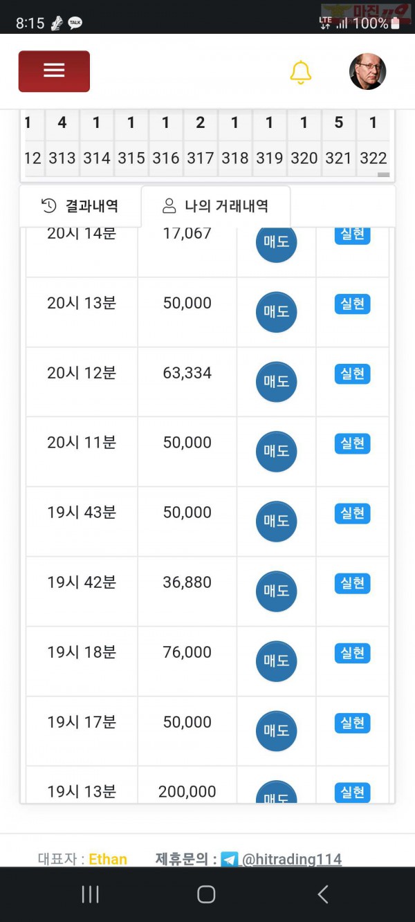 하이 국대점 수익인증