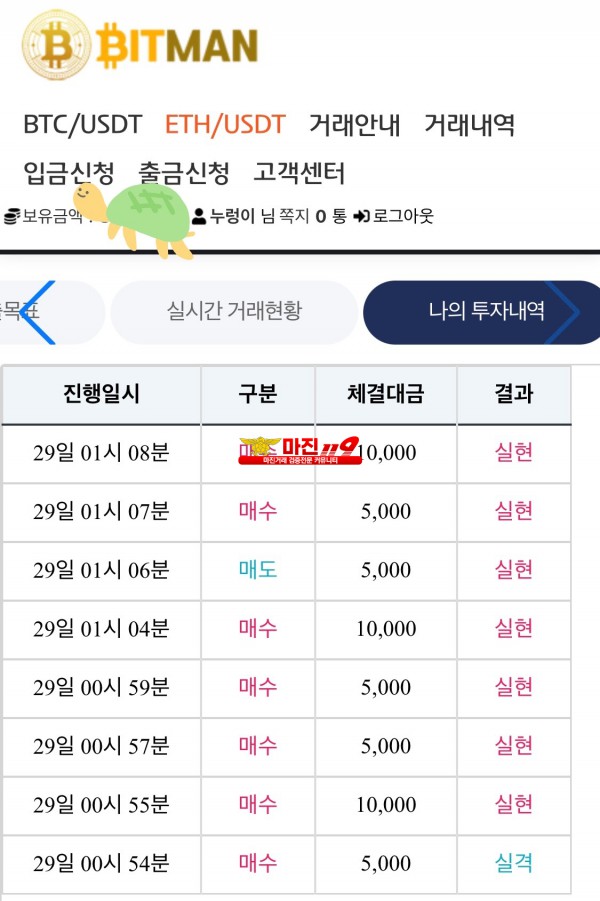 비트맨 신뢰점 수익인증