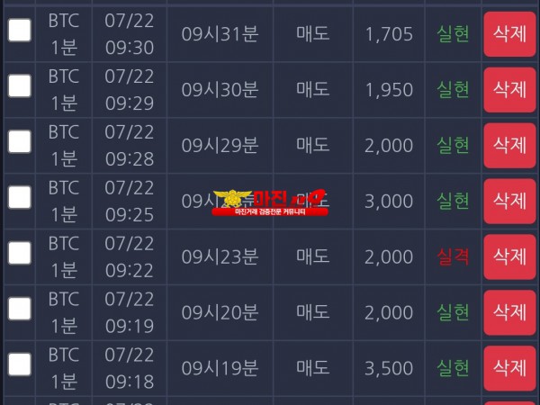777점 수익인증