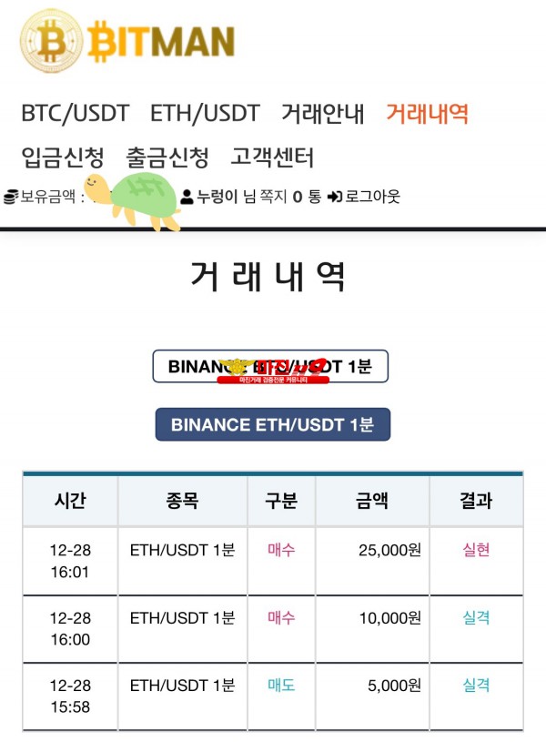 비트맨 신뢰점 수익인증