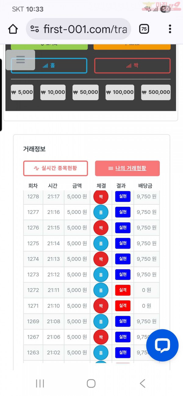 퍼스트 신뢰점 수익인증