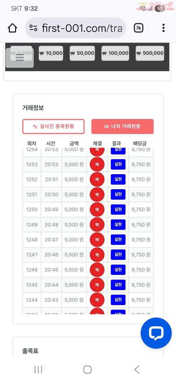 퍼스트 신뢰점 연승인증