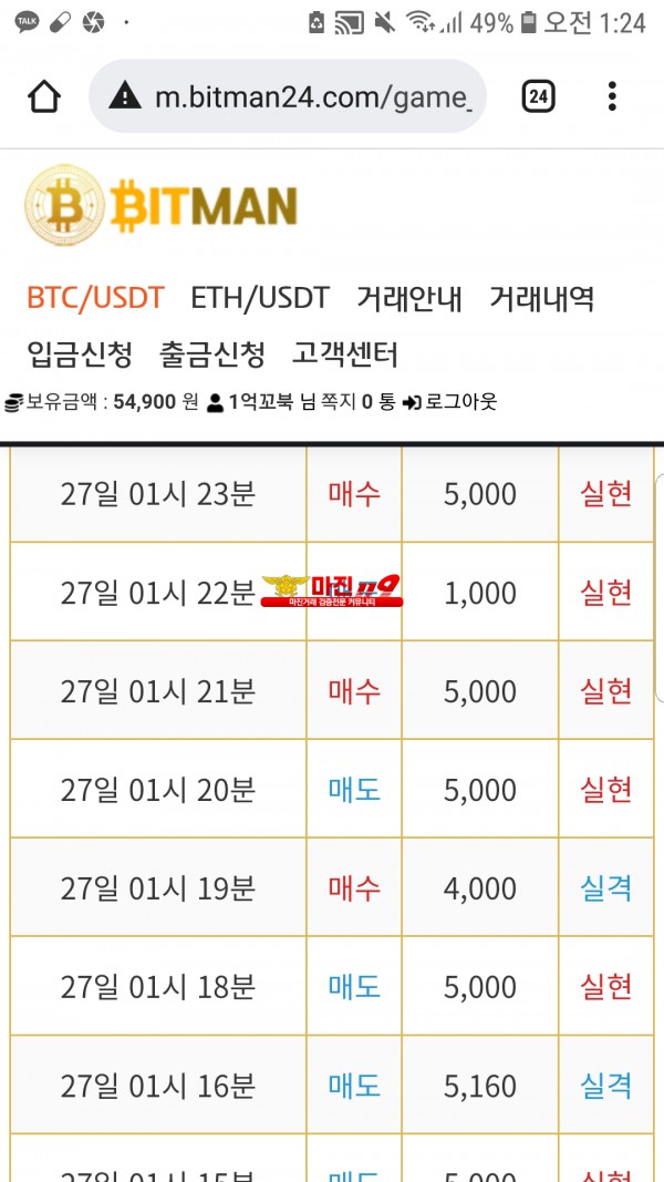 비트맨신뢰점수익인증