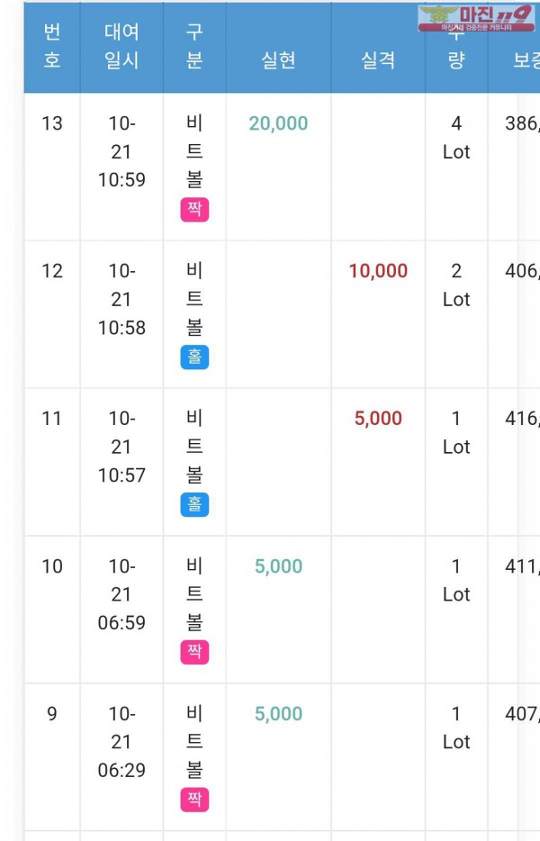 GT 국대점 수익인증