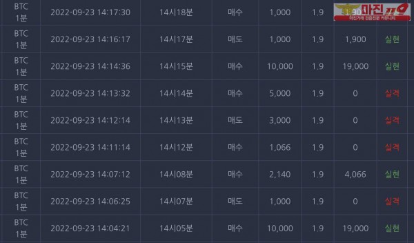 창성국대점 수익인증
