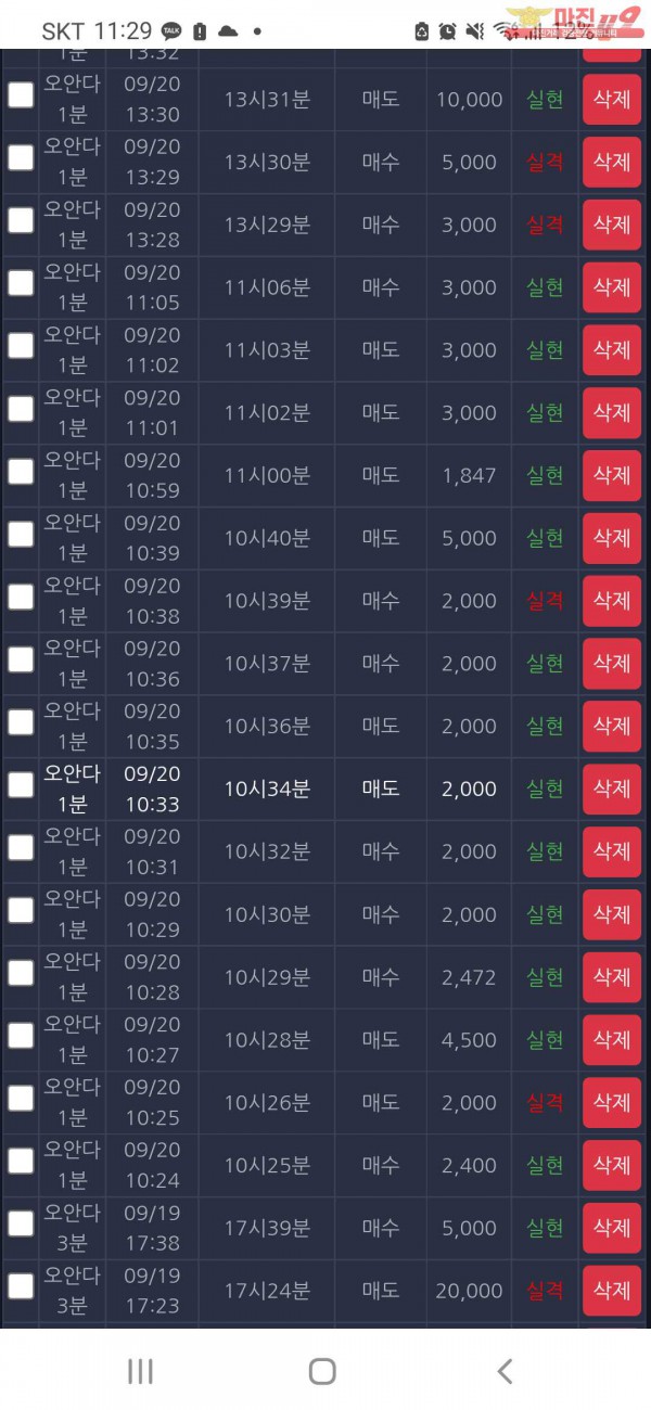 실현점인증