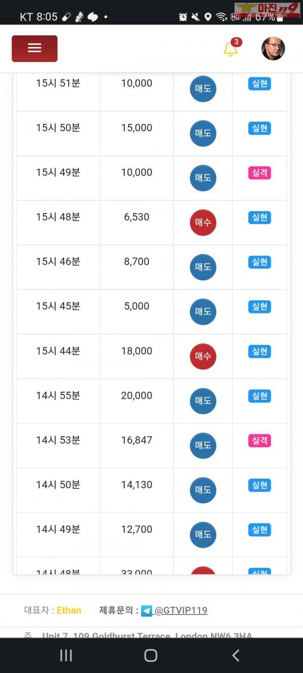 수익인증이요 777점 글로벌