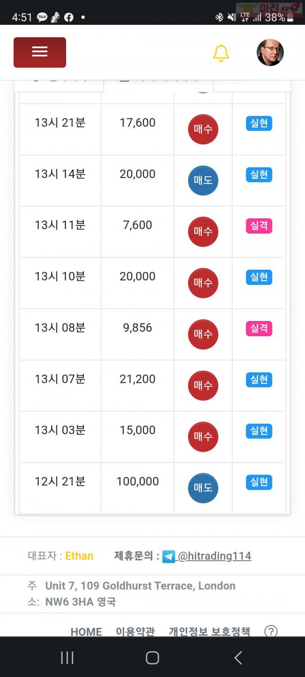 하이 국대점 수익인증