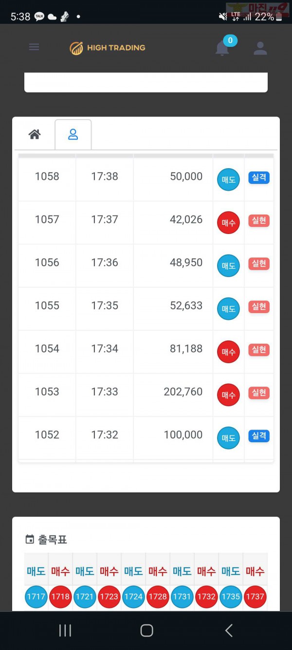 하이 국대점 수익인증