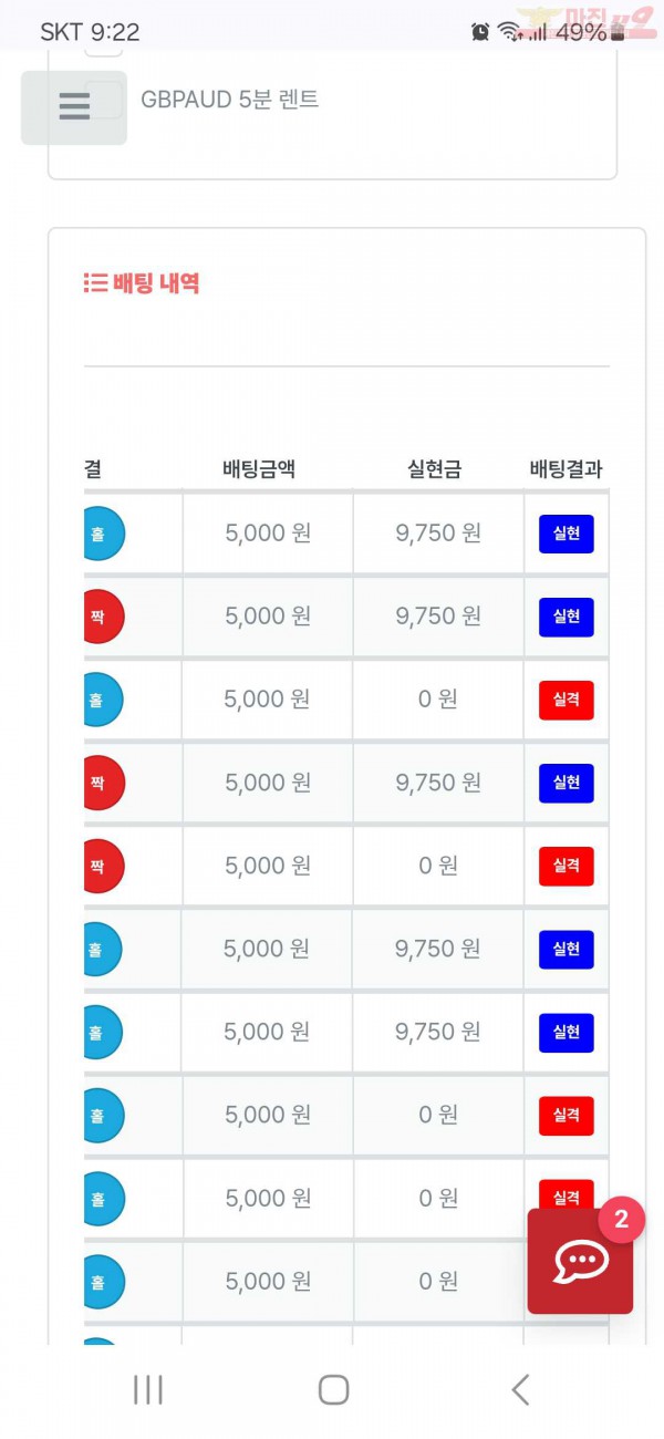 퍼스트 신뢰점 수익인증