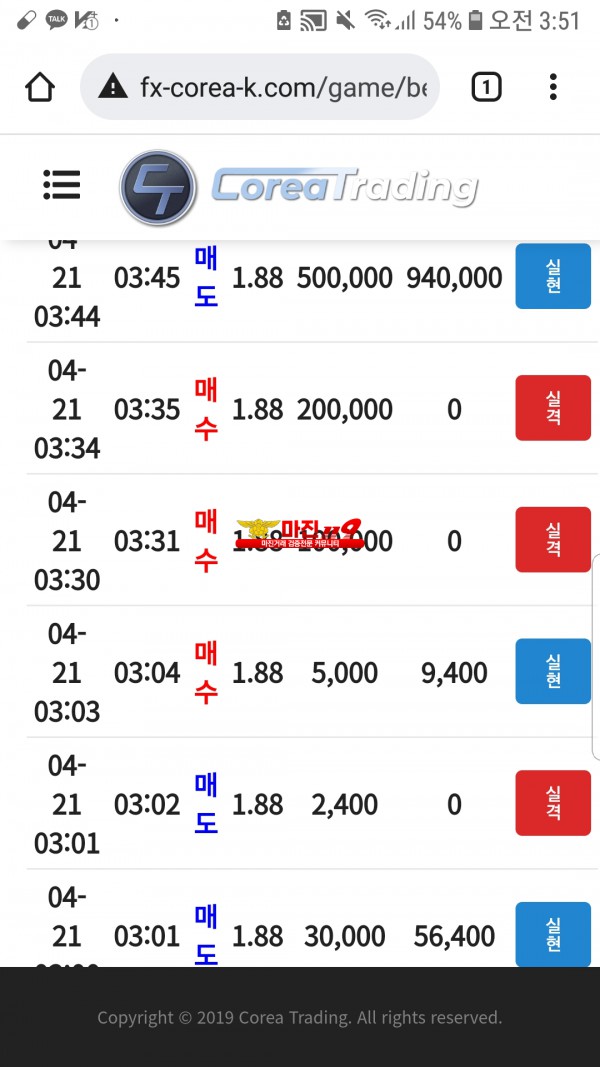 코리아통일지시수익인증