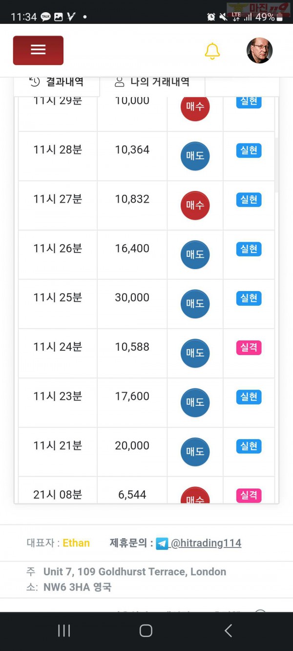 하이 국대점 수익인증