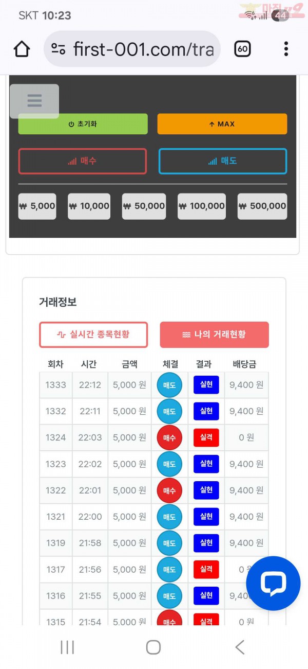 퍼스트 신뢰점 수익인증