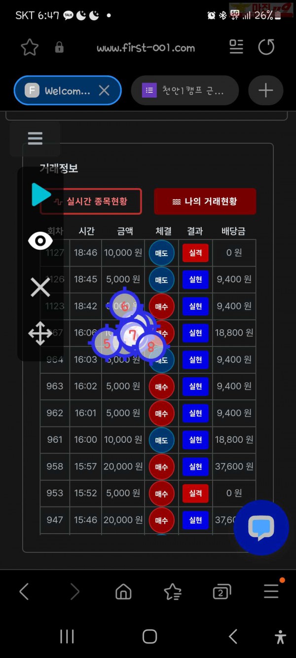 신뢰점 수익인증