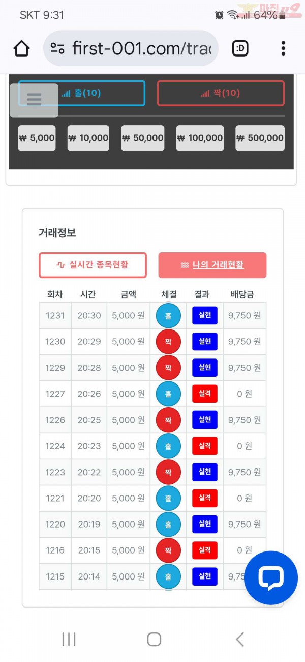 퍼스트 신뢰점 수익인증