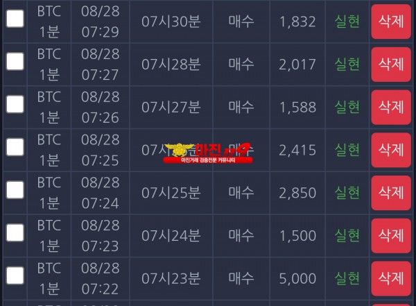 창성 777점 수익인증