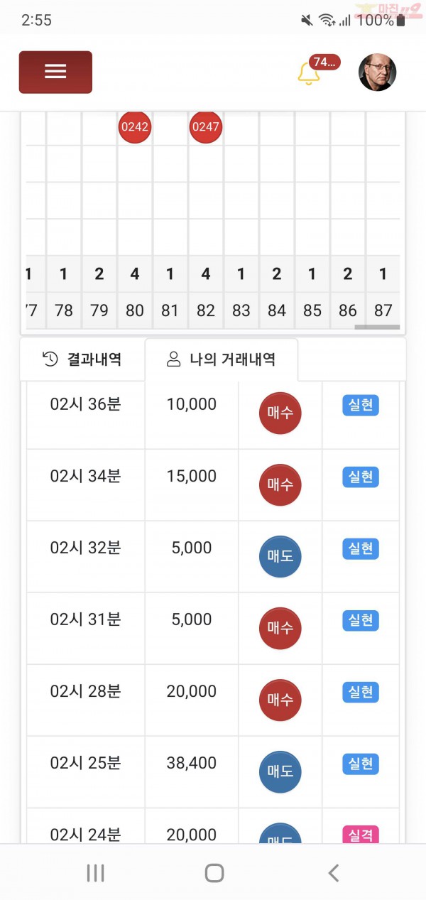 하이트레이딩 일등점 수익인증