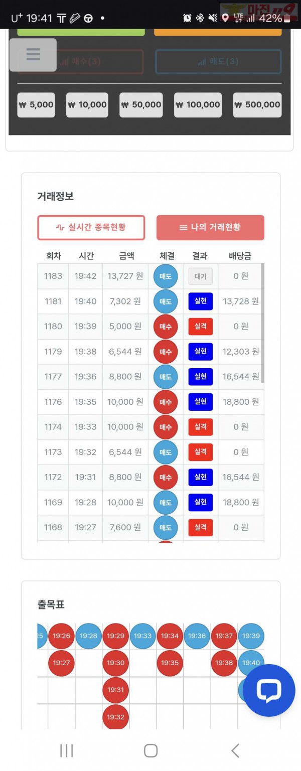 퍼스트 한국점 수익인증