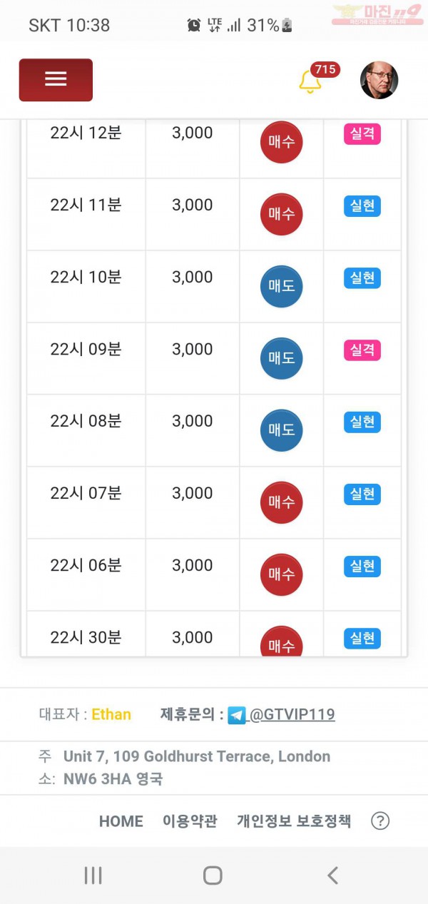 글로벌777점  수익인증합니다