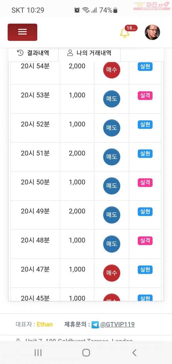 글로벌777점 수익인증합니다
