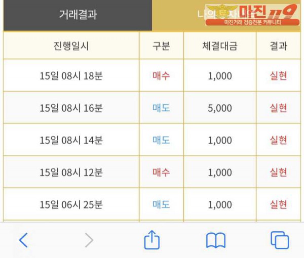 다이아몬드점 수익인증