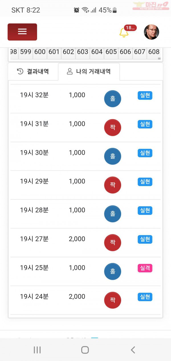 하이트레이딩 777점 수익인증합니다