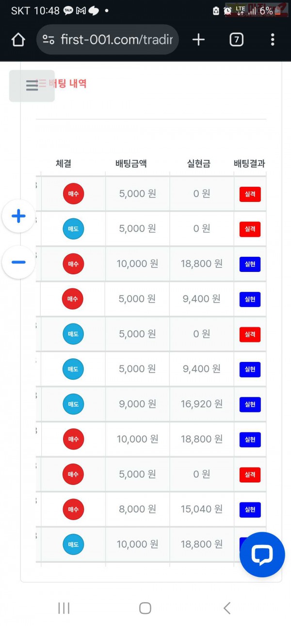 퍼스트 태명점 수익인증