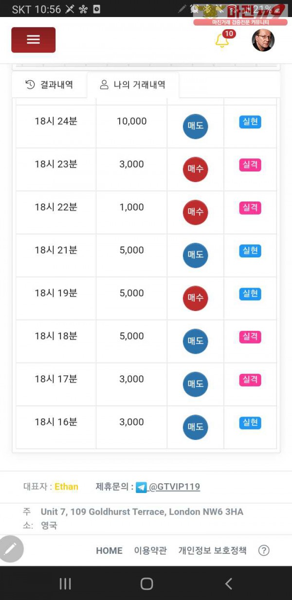 글로벌777점 수익인증