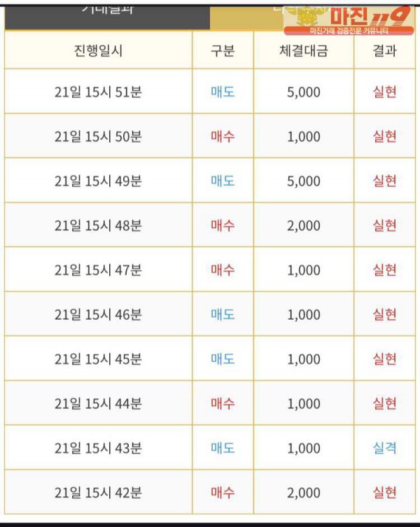 다이아몬드점 수익인증