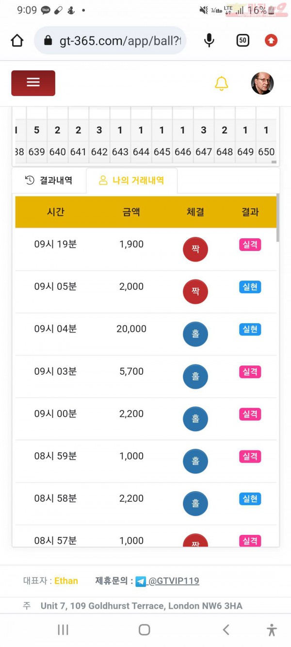 댄디점 수익인증