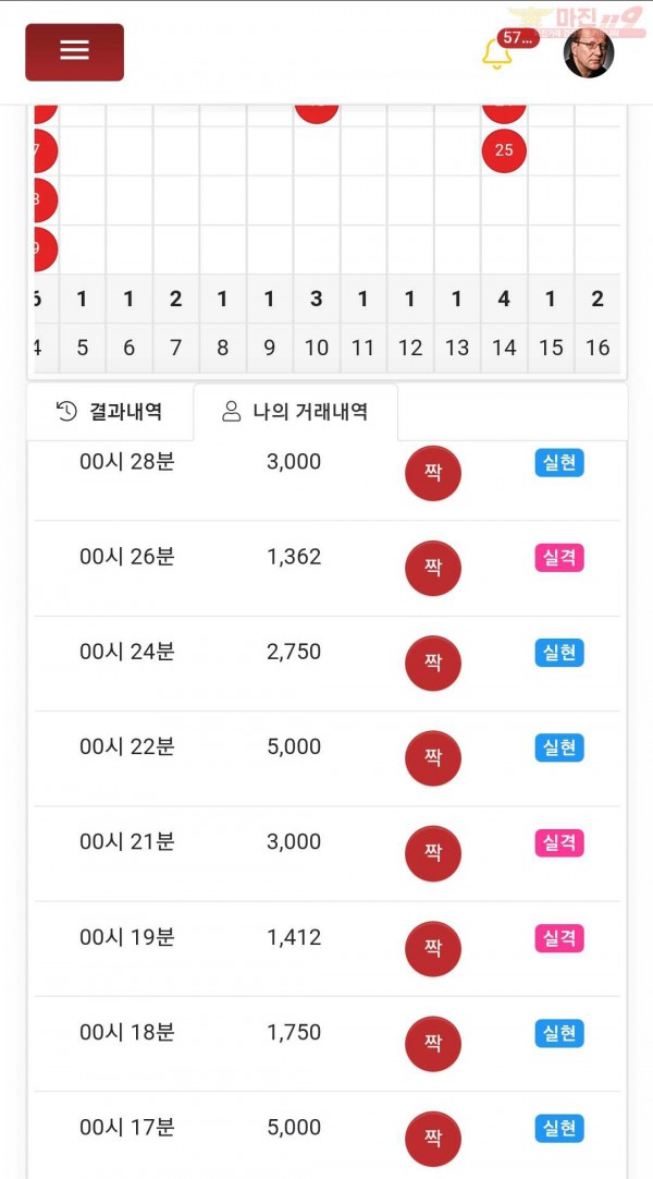 글로벌777점 수익인증