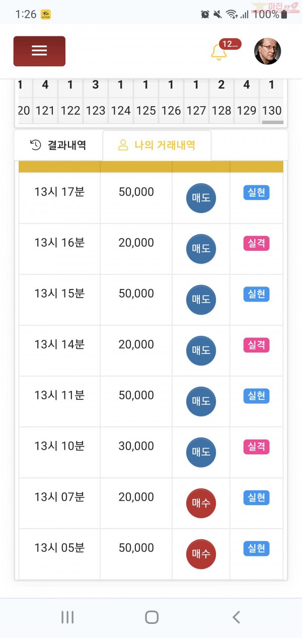 하이트레이딩 일등점 수익인증