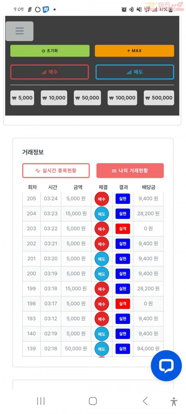 퍼스트 한국점 수익인증