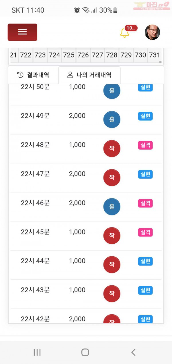 하이트레이딩 국대점 수익인증