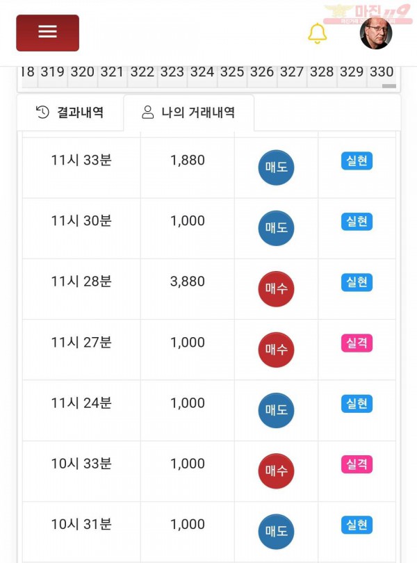 하이국대점 수익인증