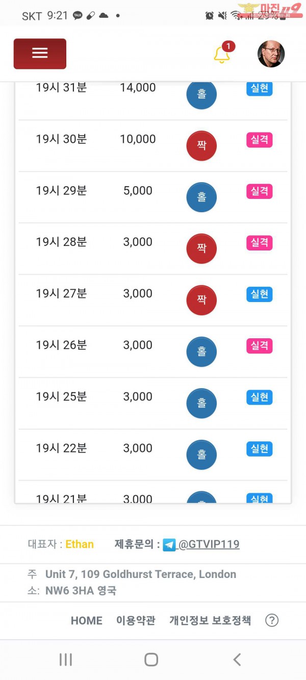 훗 글로벌 국대점