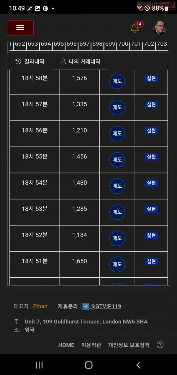글로벌 777점 수익인증