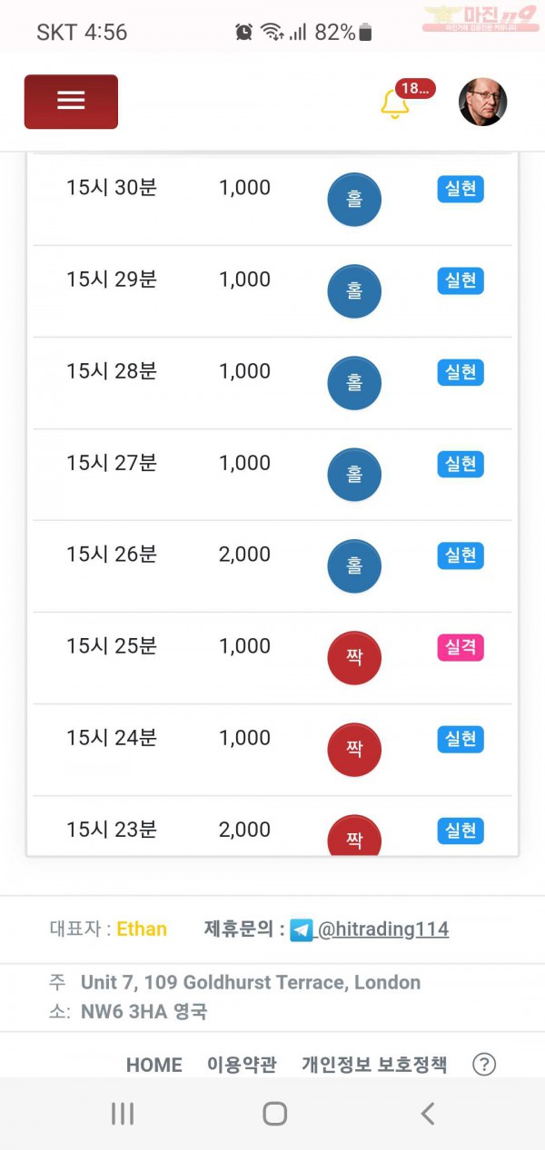 하이트레이딩 777점 수익인증