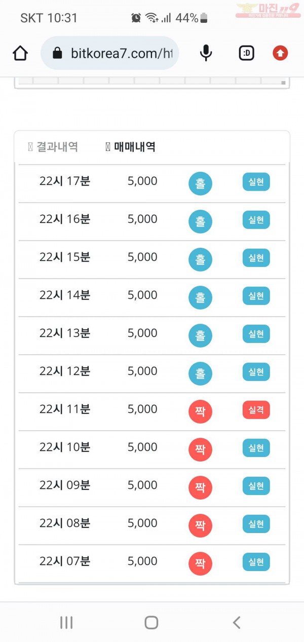 비트코리아 페이백점 수익인증합니다