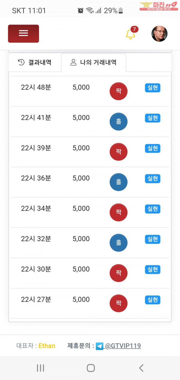 글로벌777점 연승