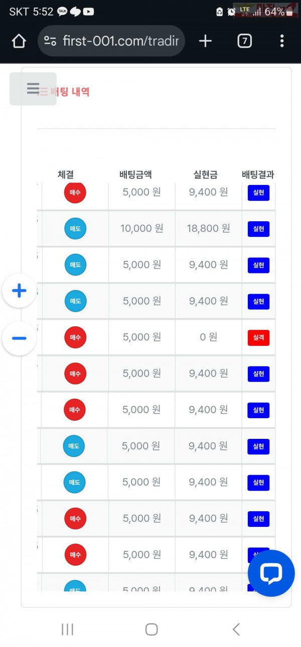 퍼스트 태명점 수익인증
