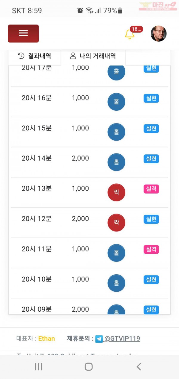 글로벌777점 수익인증합니다